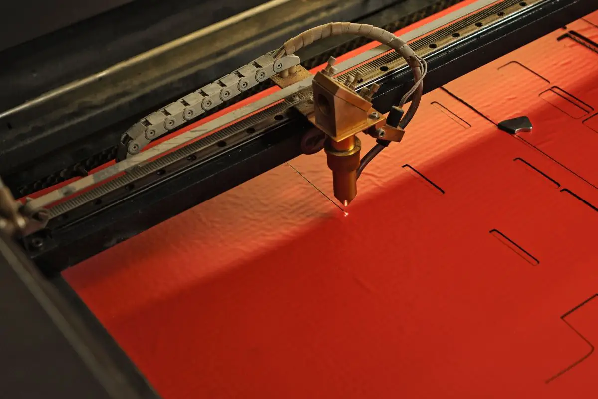 what materials can a laser cutter cut through