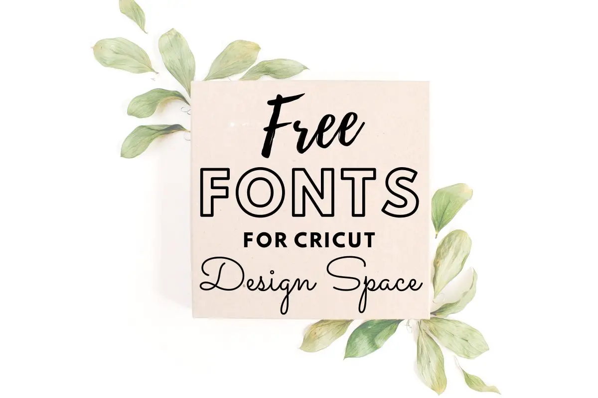 free fonts for cricut