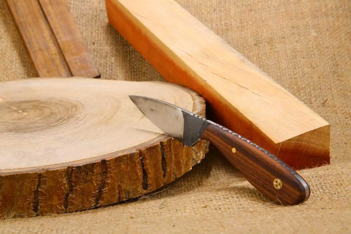 best knife wood handle