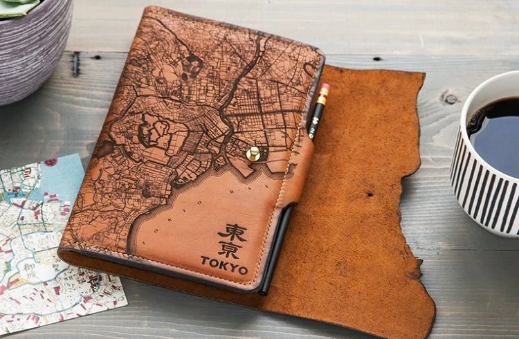Design on Leather Wallet