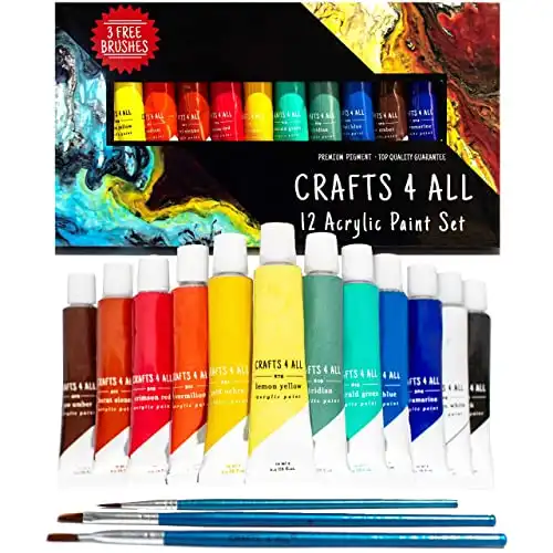 Crafts 4 All Acrylic Paint Set