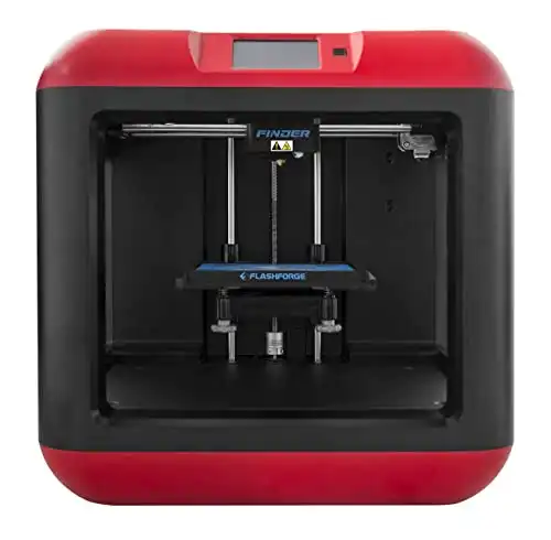Flashforge Finder 3D Printer with Cloud, Wi-Fi, USB cable and Flash drive connectivity